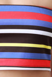 Candy Striped Tube Top