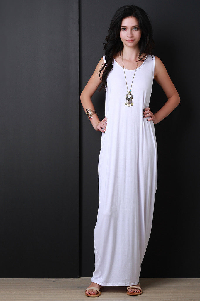 Low Back Maxi Dress