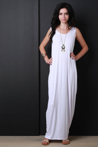 Low Back Maxi Dress