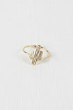 Open Band Cactus Ring
