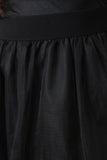 Mesh A-Line Midi Skirt