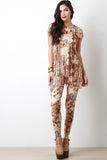 Microfiber Posey Fringe Hem Top